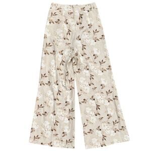 House of Harlow 1960 Samina Wide Leg Linen Trousers